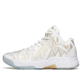 Кроссовки klay thompson 1 pro Anta, белый 912331114-1 | white/gold