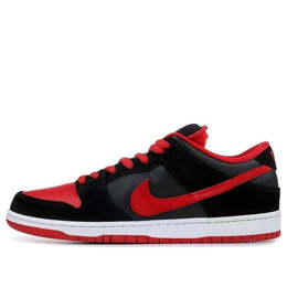 Кроссовки sb dunk low pro Nike, черный 304292-039 | black/red