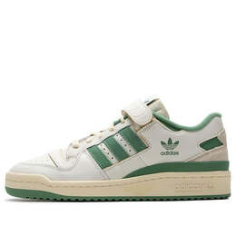 Кроссовки форум 84 низкие Adidas, белый ig3773 | ivory/preloved green/easy yellow