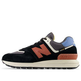 Кроссовки 574 наследие New Balance, черный u574lgtr | black/red/blue