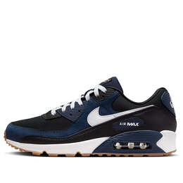 Кроссовки air max 90 Nike, черный fb9658-400 | black/blue/white