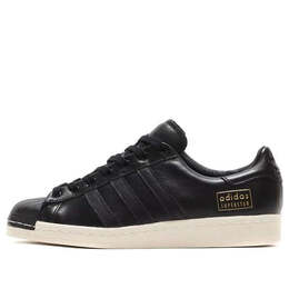 Кроссовки оригинальные суперзвезда люкс кроссовки Adidas, черный ie2301 | core black / core black / off white