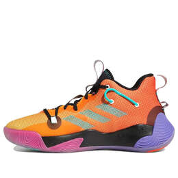 Кроссовки harden stepback 3 Adidas, оранжевый gy7477 | orange/purple/black