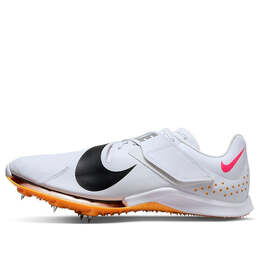 Кроссовки air zoom long jump elite Nike, белый ct0079-101 | blackwhite