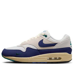 Кроссовки air max 1 Nike, белый fq8048-133 | white/fir/sail/midnight navy/coconut milk