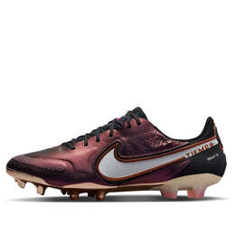 Кроссовки tiempo legend 9 elite q fg Nike, фиолетовый dr5976-510 | purple/metallic gold