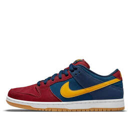 Кроссовки sb dunk low Nike, синий dj0606-400 | navy/university gold/gym red/court blue