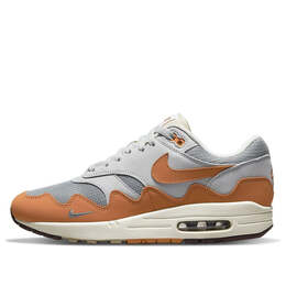 Кроссовки patta x air max 1 Nike, серебряный dh1348-001 | metallic silver/monarch/pure platinum