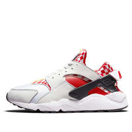 Кроссовки air huarache low top красные Nike, белый dn5080-100 | white/red/black/yellow