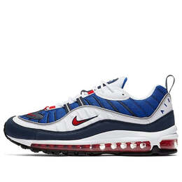 Кроссовки air max 98 Nike, белый 640744-100 | white/blue/red