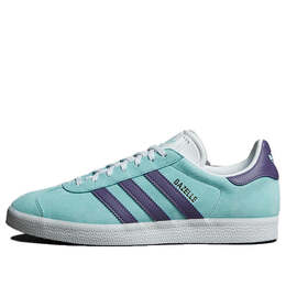 Кроссовки газель Adidas, синий ig0668 | clear aqua / tech purple / cloud white