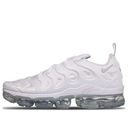Кроссовки air vapormax plus Nike, белый 924453-100 | white/pure platinum