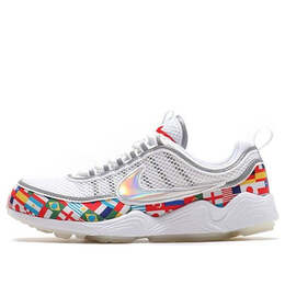 Кроссовки air zoom spiridon Nike, белый ao5121-100 | white/multi-color