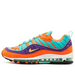 Кроссовки air max 98 qs Nike, оранжевый 924462-800 | orange/purple