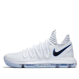 Кроссовки кд 10 Nike, белый 897815-101 | white/blue/yellow