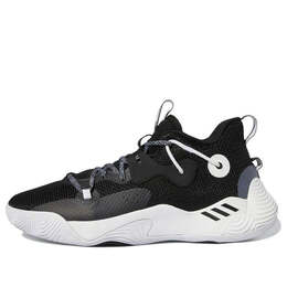 Кроссовки harden stepback 3 Adidas, черный gy8630 | black/white