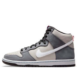 Кроссовки sb dunk high pro Nike, серый dj9800-001 | gray/gray/gray