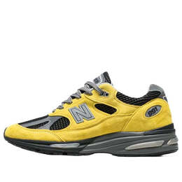 Кроссовки 991v2 сделано в Великобритании New Balance, желтый u991yk2 | yellow/black/grey