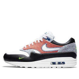 Кроссовки air max 1 Nike, черный ct1643-100 | black/orange