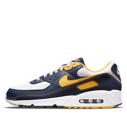 Кроссовки air max 90 Nike, синий dc9845-101 | blue/yellow/white