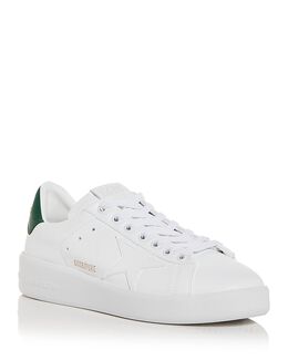 Мужские низкие кеды Golden Goose Purestar, белый 4864109 | white/green