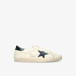 Кожаные кроссовки super-star с низким берцем Golden Goose, бежевый r04067395 | beige