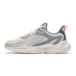 Кроссовки Anta Life Collection Lifestyle Shoes Men Low-top White/gray/orange, оранжевый 912418855-3 | ivory / microcrystalline grey / ochre orange