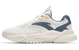 Кроссовки Anta Lifestyle Shoes Men Low-top White/Gray/Yellow, слоновая кость/серый 912418854-7 | ivory/champagne/grey