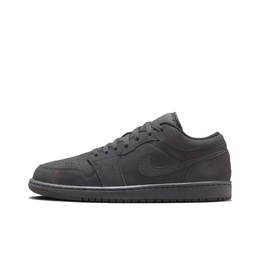 Баскетбольные кроссовки Air 1 Vintage Men Low-top Black/Grey Jordan fd8635-001(team291-黑武士) | black gray