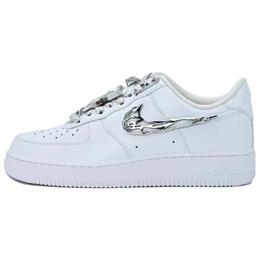 Кроссовки Nike Air Force 1 Skateboarding Shoes Women's Low-top White/Silver, белый dh2920-111(team335-88金属骑士缝线) | silver white