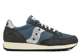 Оригинальные винтажные джазовые кроссовки Saucony, синий 41541016-57 | azul