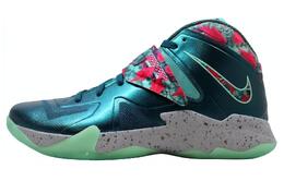 Кроссовки Nike LeBron Zoom Soldier VII Power Couple South Beach, бирюзовый 599264-300 | turquoise