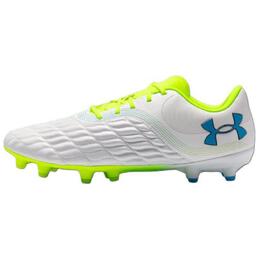 Кроссовки Under Armour Clone Magnetico Pro 3 FG 'Белый Ярко-Желтый' Белый Синий 3027038-103 | white blue