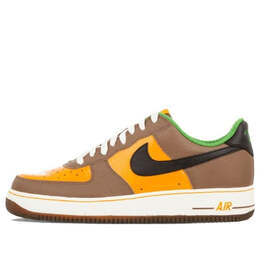Кроссовки air force 1 премиум Nike, черный 312945-801 | black/orange
