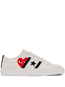 Кеды One Star Academy Pro Comme des Garçons Play x Converse, белый azk130001 | белый