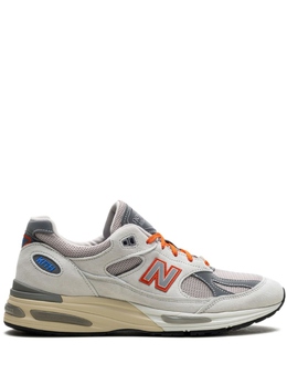 Кроссовки 991v2 "MiUK Kith Madison Square Garden" New Balance, белый u991kt2 | белый
