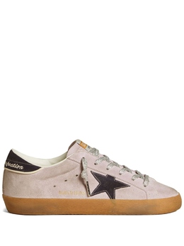 Кроссовки из кожи Super-Star Golden Goose, фиолетовый gwf00110f006566 | фиолетовый