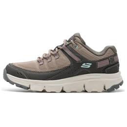 Спортивные кроссовки женские с низким верхом коричневые/черные Skechers 180271-brmt | brown/black