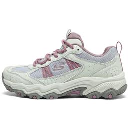 OUTDOOR Кроссовки женские с низким верхом светло-серые/фиолетовые/LGPR Skechers 180125-lgpr | light gray/purple/lgpr