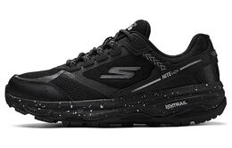Кроссовки женские с низким верхом, черные Skechers 129232-bbk | black