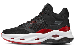 Баскетбольные кроссовки мужские высокие черные/красные Skechers 253000-bkrd | black/red