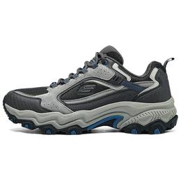 Мужские походные кроссовки Low Top Skechers, цвет угольно-серый/синий 237630-ccbl | charcoal gray/blue