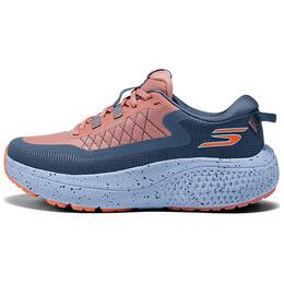 Кроссовки для бега WOMEN"S GO Series женские низкие персиково-розовые / синие Skechers 172087-pch | peach pink