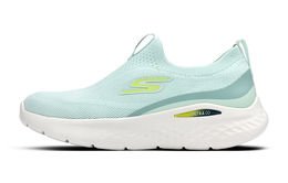 Кроссовки женские с низким верхом белого цвета Skechers 129440-mnt | mint