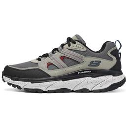 Skechers Скечерс Мужские Туристические Кроссовки Низкие Природный/Разноцветный/NMLT Серый Черный 237192-nmlt | gray black