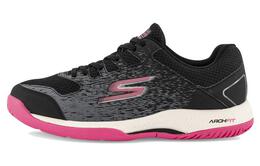 Кроссовки женские с низким верхом, черные Skechers 172070c-bkpk