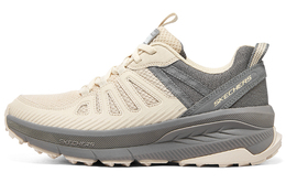 Кроссовки Switch Back для бега женские с низким верхом бежево-серые Skechers 180162-ntgy | gray