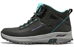 Кроссовки женские среднего размера, цвет черный/синий Skechers 180086-bkbl | black
