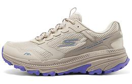Кроссовки женские с низким верхом бежевые/фиолетовые Skechers 129525-ntpr | beige/purple