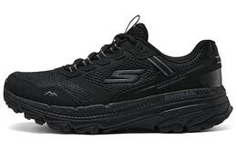 Кроссовки женские с низким верхом, черные Skechers 129525-bbk | black